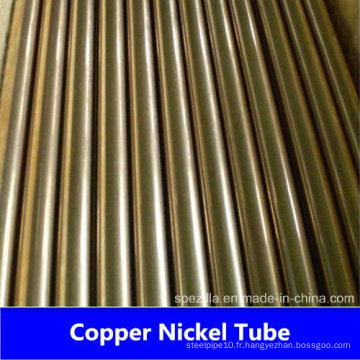 Tubes sans soudure CuNi 70/30 en nickel en cuivre